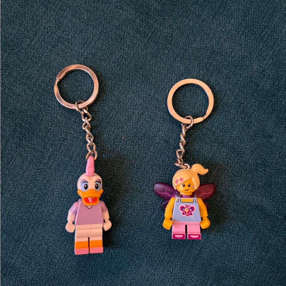 LEGO Friends Keychain Set - daisy duck and fairy